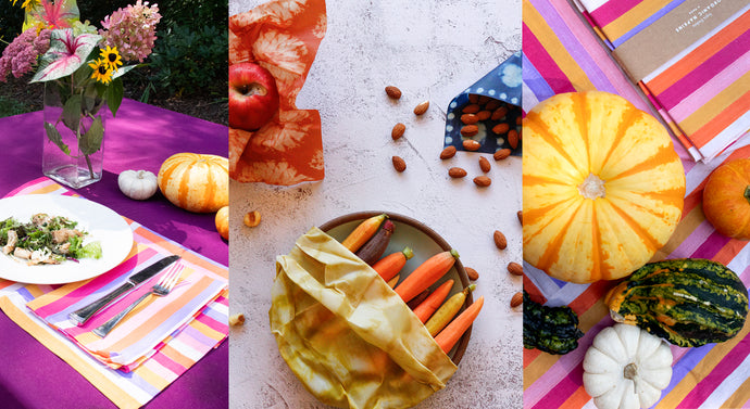 Embrace Autumn Entertaining with Organic Napkins and Kitchen Towels