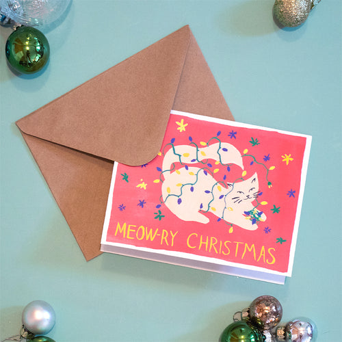 Cat Holiday Cards 12- pack - Supra Endura