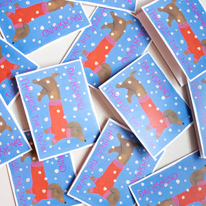 Dog Holiday Cards 12- pack - Supra Endura