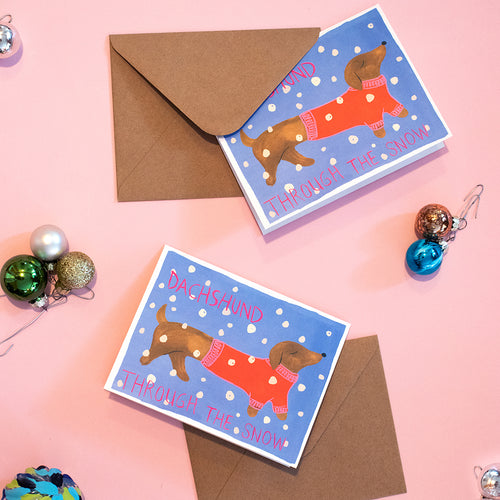 Dog Holiday Cards 12- pack - Supra Endura