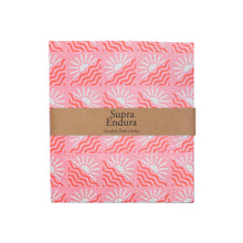 Load image into Gallery viewer, Supra Endura Swedish Dish Cloth with pink block print sun