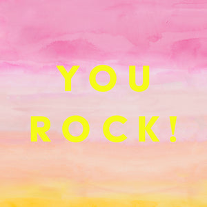 You Rock! Gift card - Supra Endura