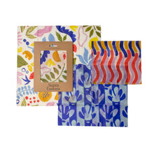 Load image into Gallery viewer, beeswax wrap, sustainable kitchen, eco kitchen, eco wax wraps