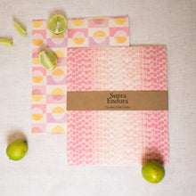 Load image into Gallery viewer, sustainable, eco friendly, wax wrap, swedish dishcloth, tea towel, fair trade, sustainable kitchen