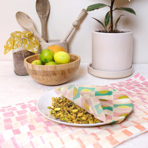 sustainable, eco friendly, wax wrap, swedish dishcloth, tea towel, fair trade, sustainable kitchen