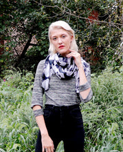 Load image into Gallery viewer, printed silk Scarf/ Hijab