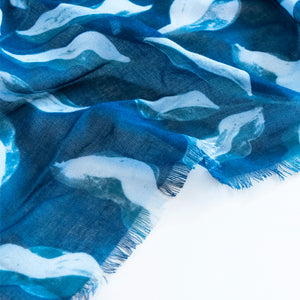 long scarves, Long modal scarves, seasonless scarf, summer scarf, blue long scarf, 100% modal scarf