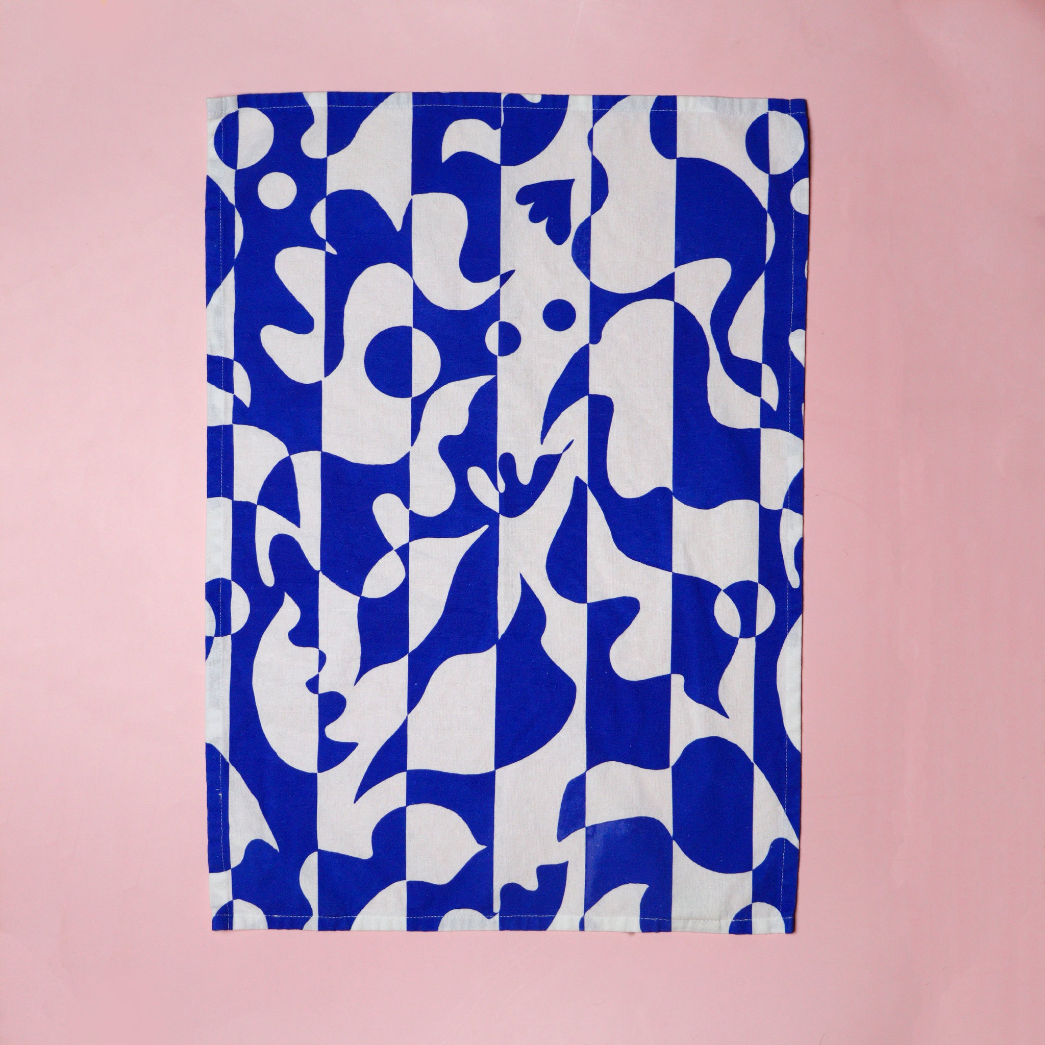 Shapes Towel - Blue